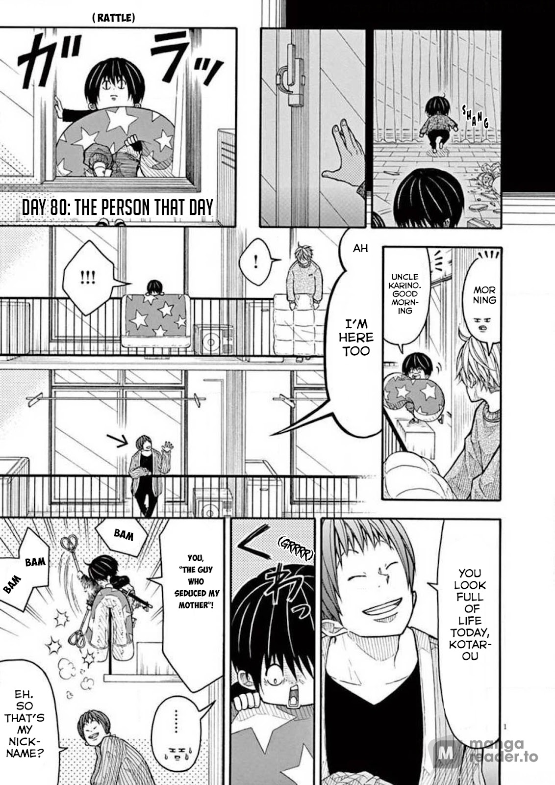 Kotaro Lives Alone, Chapter 80 image 001